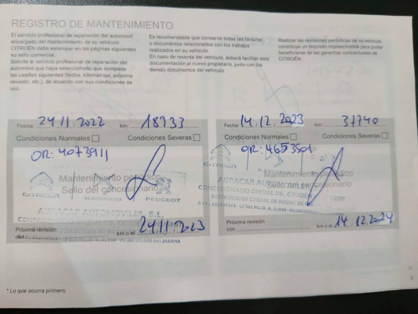 Foto del mantenimiento del KIA Stonic KIA Stonic 1.0 T-GDi MHEV Drive iMT (100 CV)