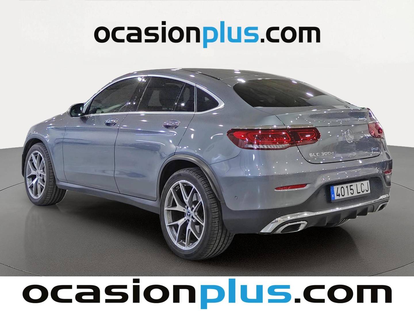 Foto trasera Mercedes GLC Coupé Mercedes GLC Coupé 300 d 4Matic (245 CV) Pack AMG izquierda