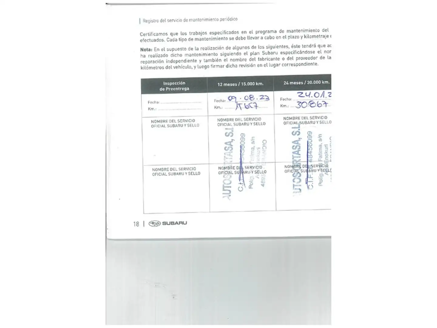 Mantenimiento