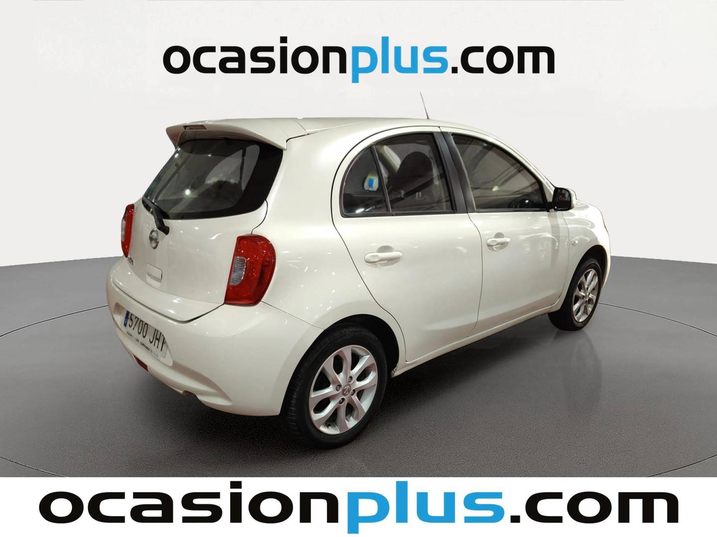 Foto trasera Nissan Micra Nissan Micra 1.2G Acenta  (80 CV) izquierda