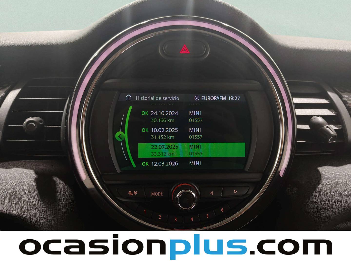 Foto del mantenimiento del Mini MINI MINI MINI Cooper 5 Puertas Cooper 5 Puertas S (192 CV)