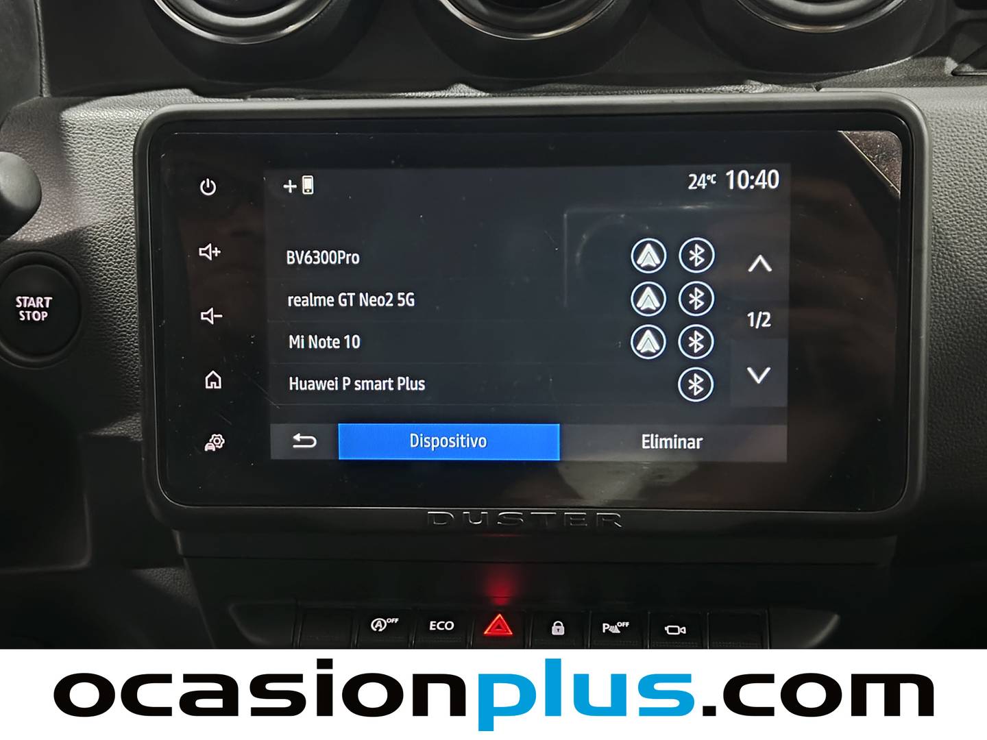 Equipamiento del Dacia Duster Dacia Duster Extreme TCE (130 CV) 4X2