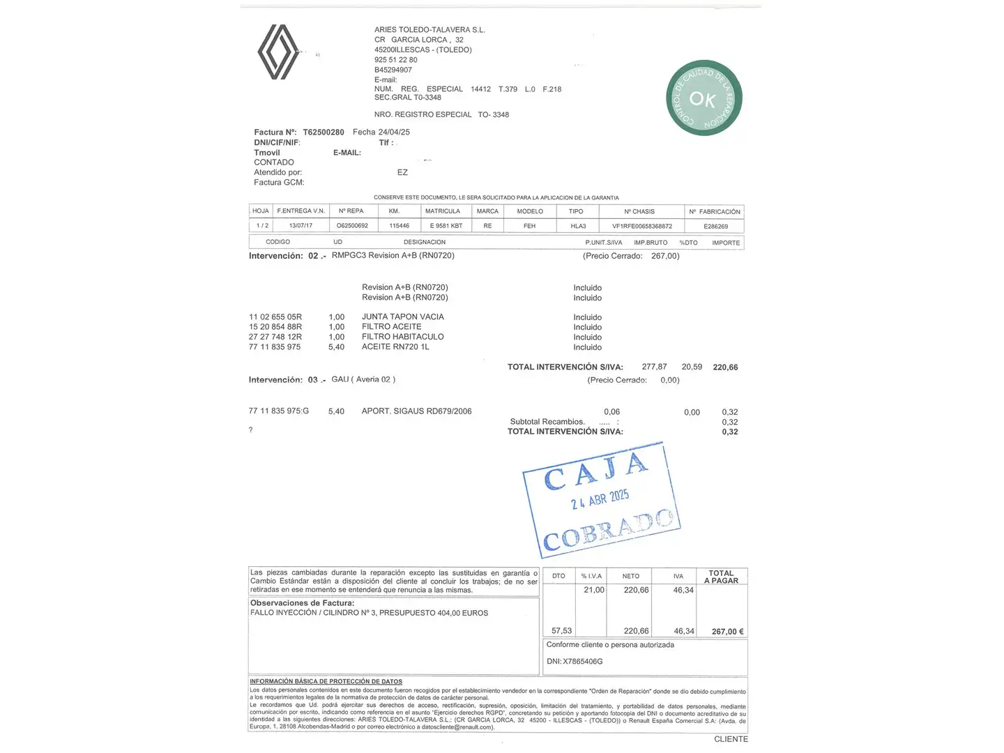 Foto Renault Kadjar Renault Kadjar Intens Energy dCi (110 CV)
