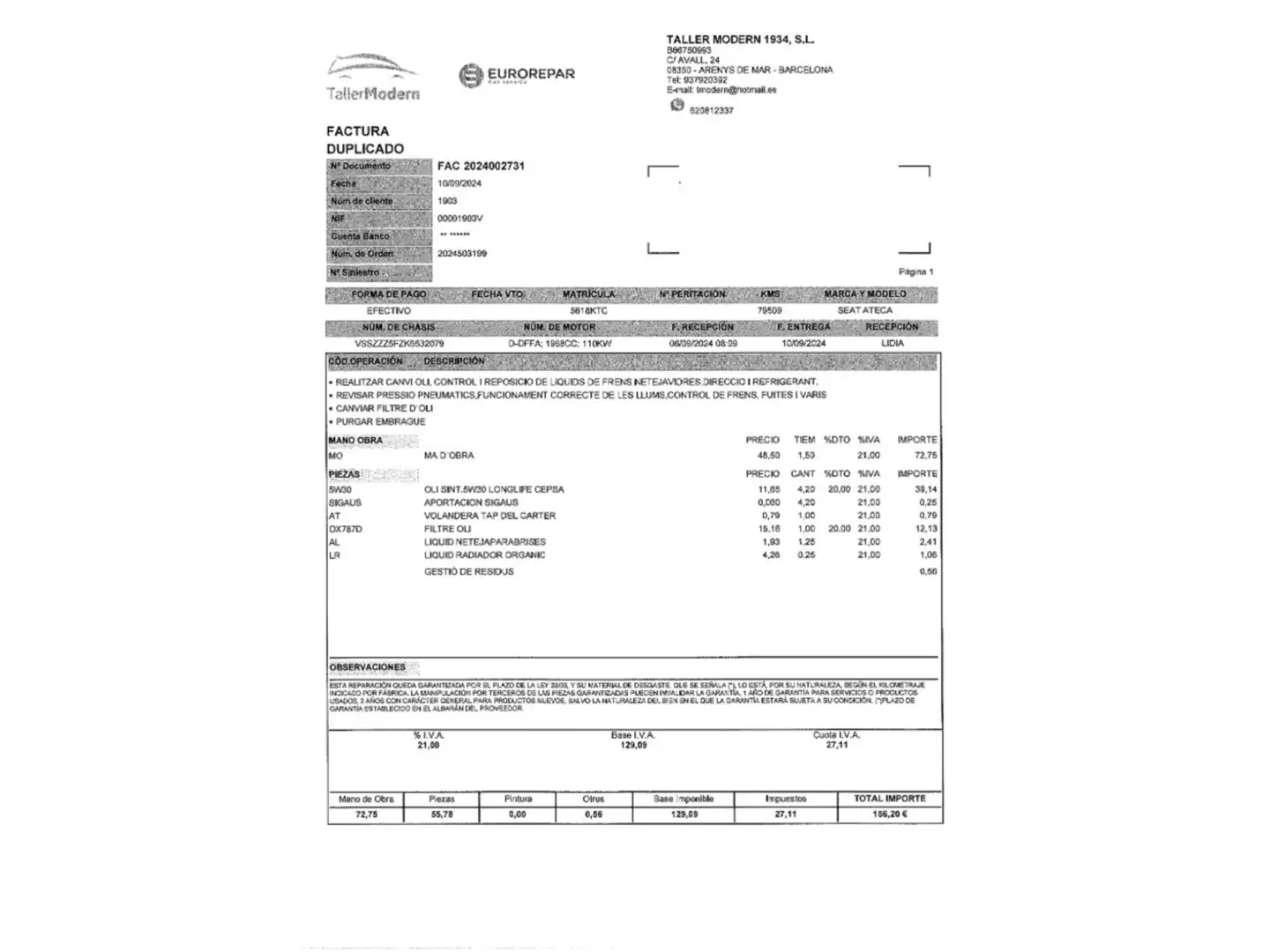 Mantenimiento