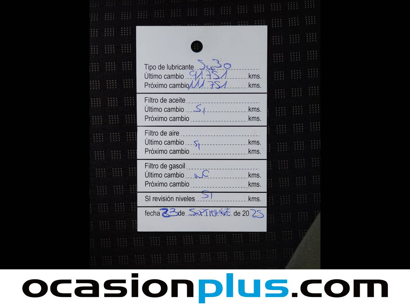 Foto del mantenimiento del KIA Ceed KIA Ceed 1.0 T-GDi Concept (120 CV)