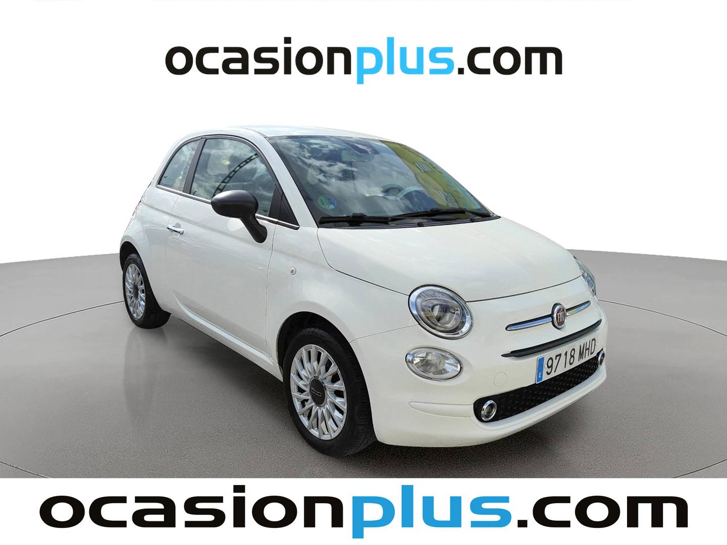Foto delantera Fiat 500 Fiat 500 1.0 Hybrid Monotrim (70 CV) derecha