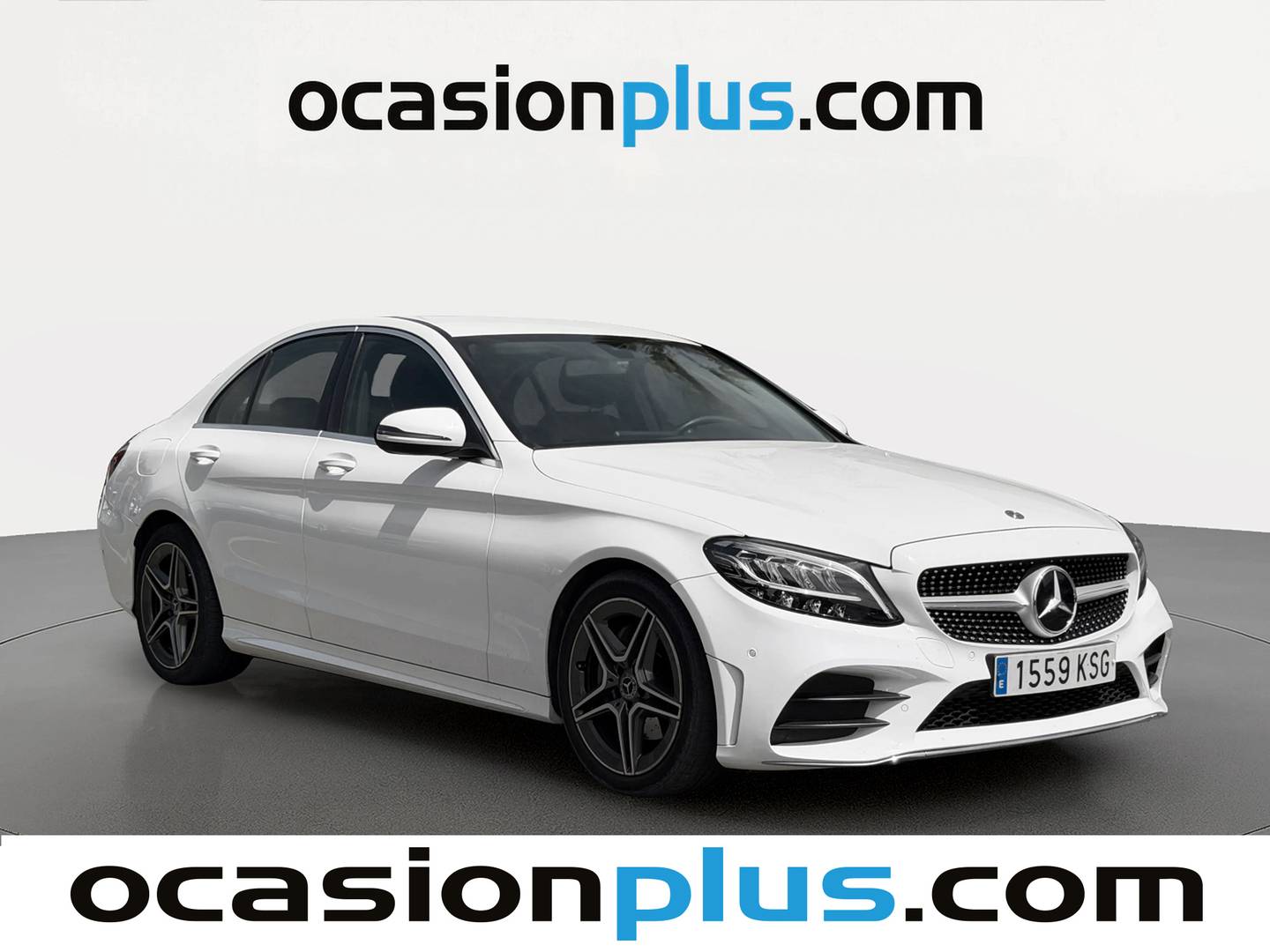 Foto delantera Mercedes Clase C Mercedes Clase C 200 d (150 CV) Pack AMG derecha