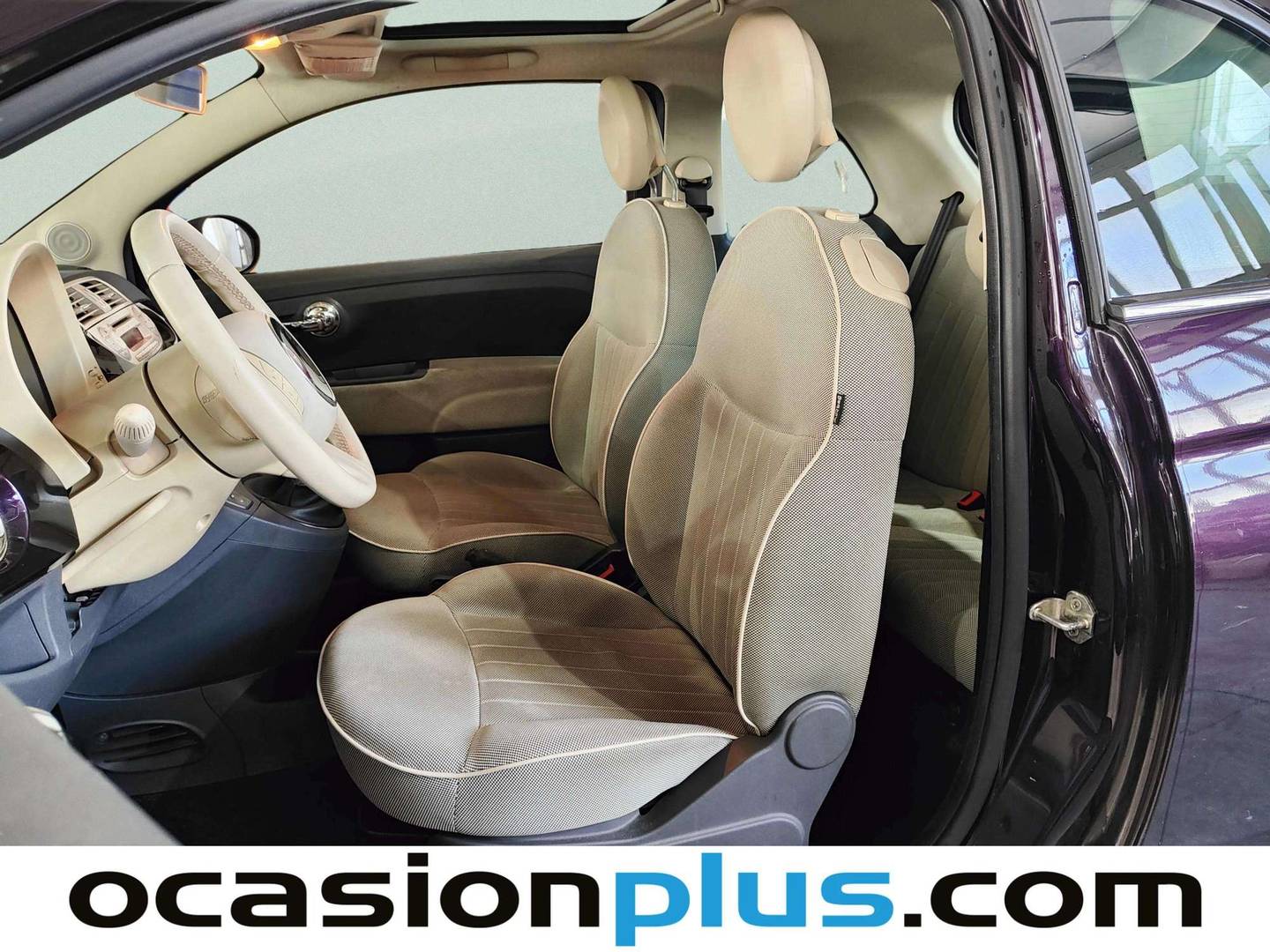 Foto asientos delanteros Fiat 500 Fiat 500 0.9 Turbo TwinAir Lounge (85 CV)