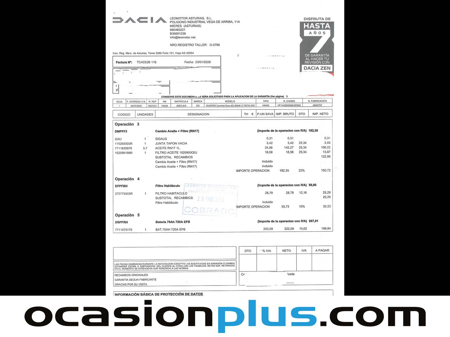 Foto Dacia Duster Dacia Duster Comfort Blue dCi (115 CV) 4X2