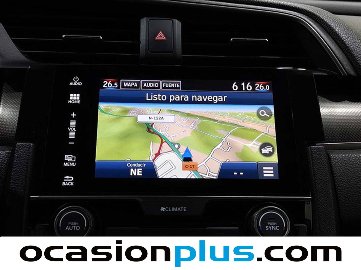Equipamiento del Honda Civic Honda Civic 1.0 I-VTEC Turbo Dynamic Nav CVT (129 CV)