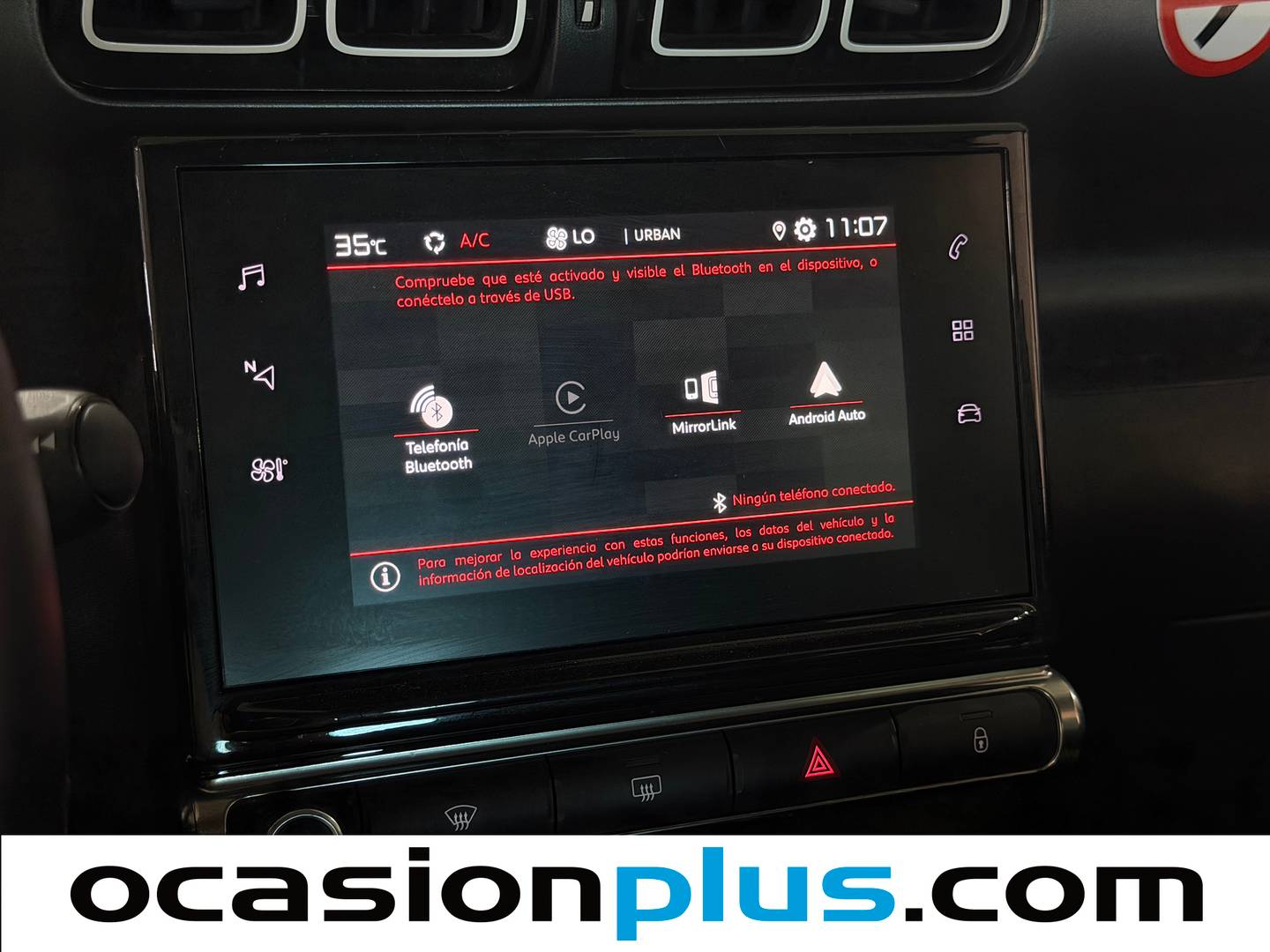 Equipamiento del Citroën C3 Aircross Citroën C3 Aircross PureTech 110 S&S Plus (110 CV)
