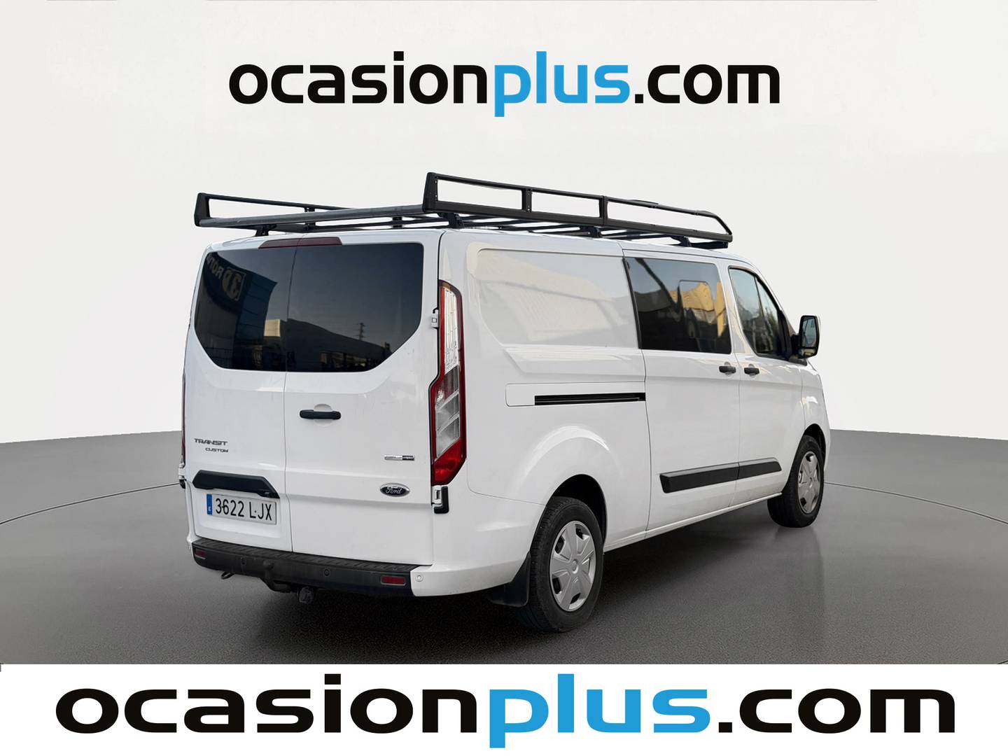Foto trasera Ford Transit Custom Ford Transit Custom Furgon 2.0 TDCI MHEV 340 L2 Trend (130 CV) izquierda