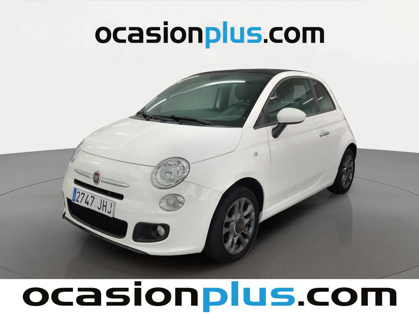 Foto delantera Fiat 500C Fiat 500C 1.2 8v Cabrio S (69 CV) derecha