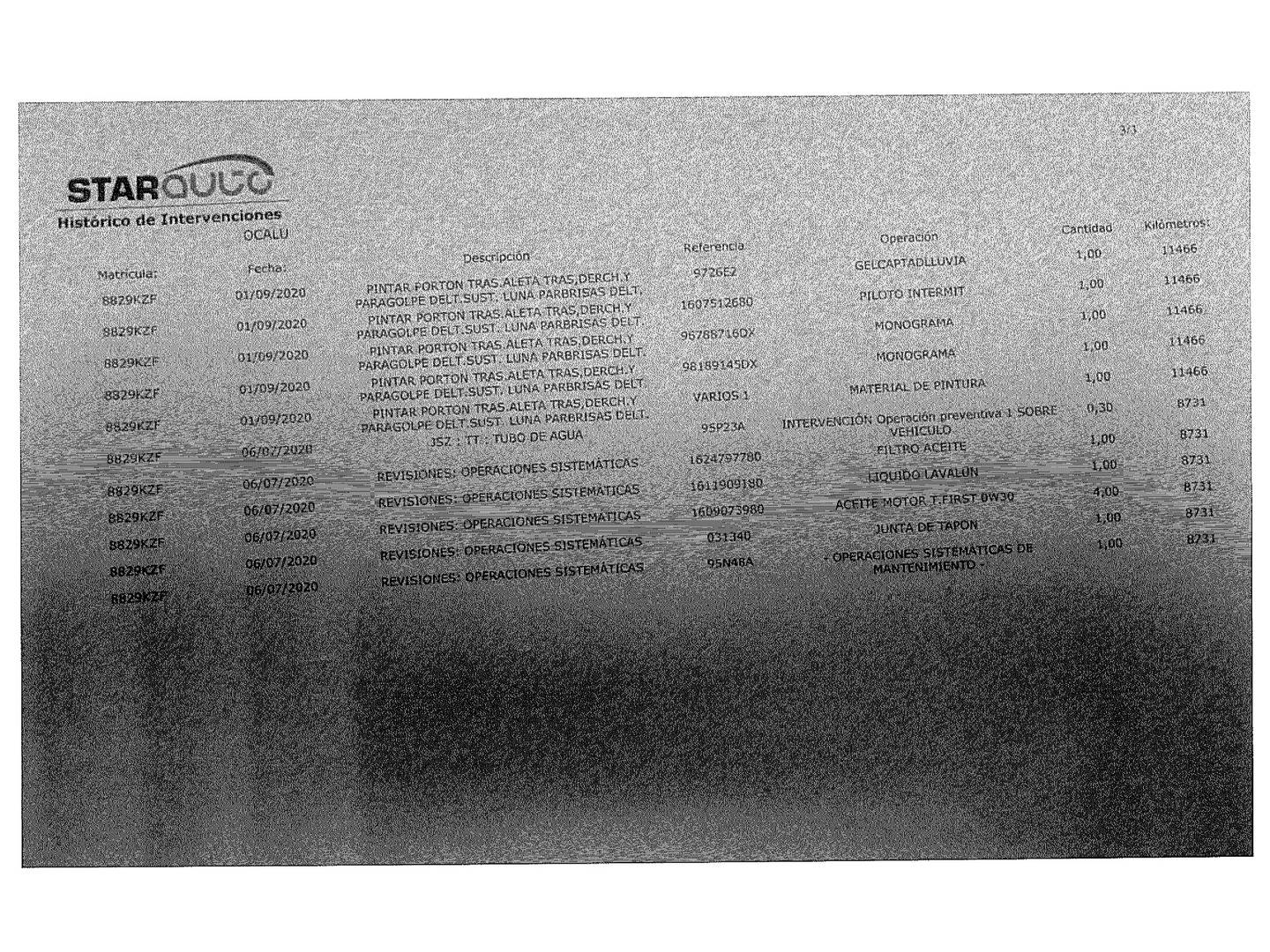 Foto del certificado del Peugeot 2008 Peugeot 2008 BlueHDi 100 S&S Allure (100 CV)