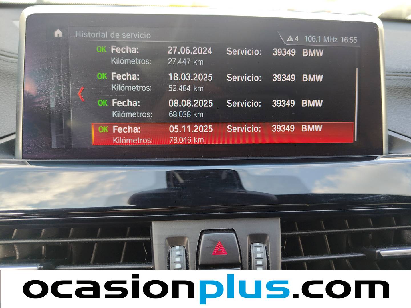 Foto del mantenimiento del BMW X2 BMW X2 sDrive18i (136 CV)