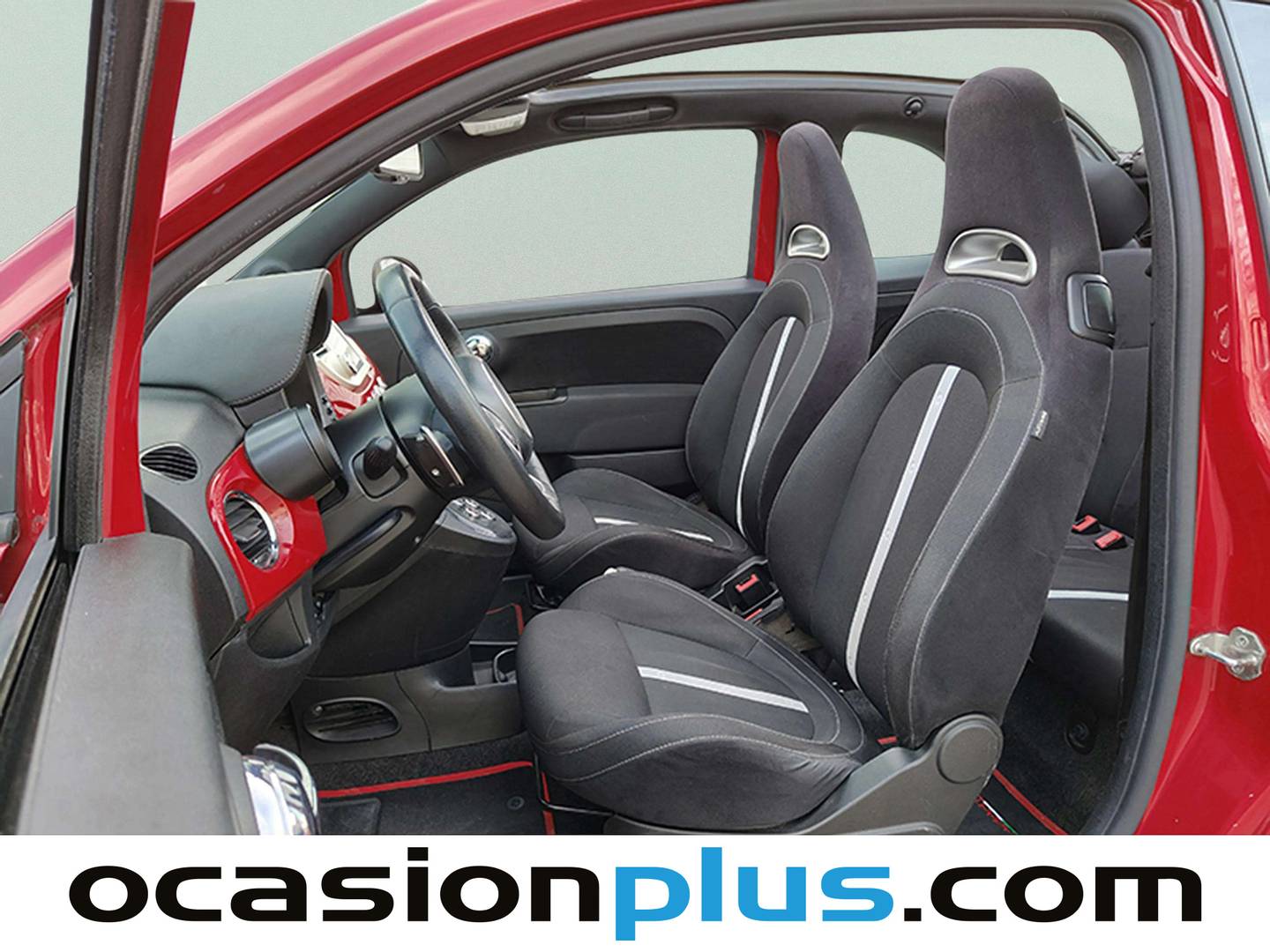 Foto asientos traseros Abarth 500C Abarth 500C Cabrio 1.4 16v T-Jet 595 Competizione Secuencial (160 CV)