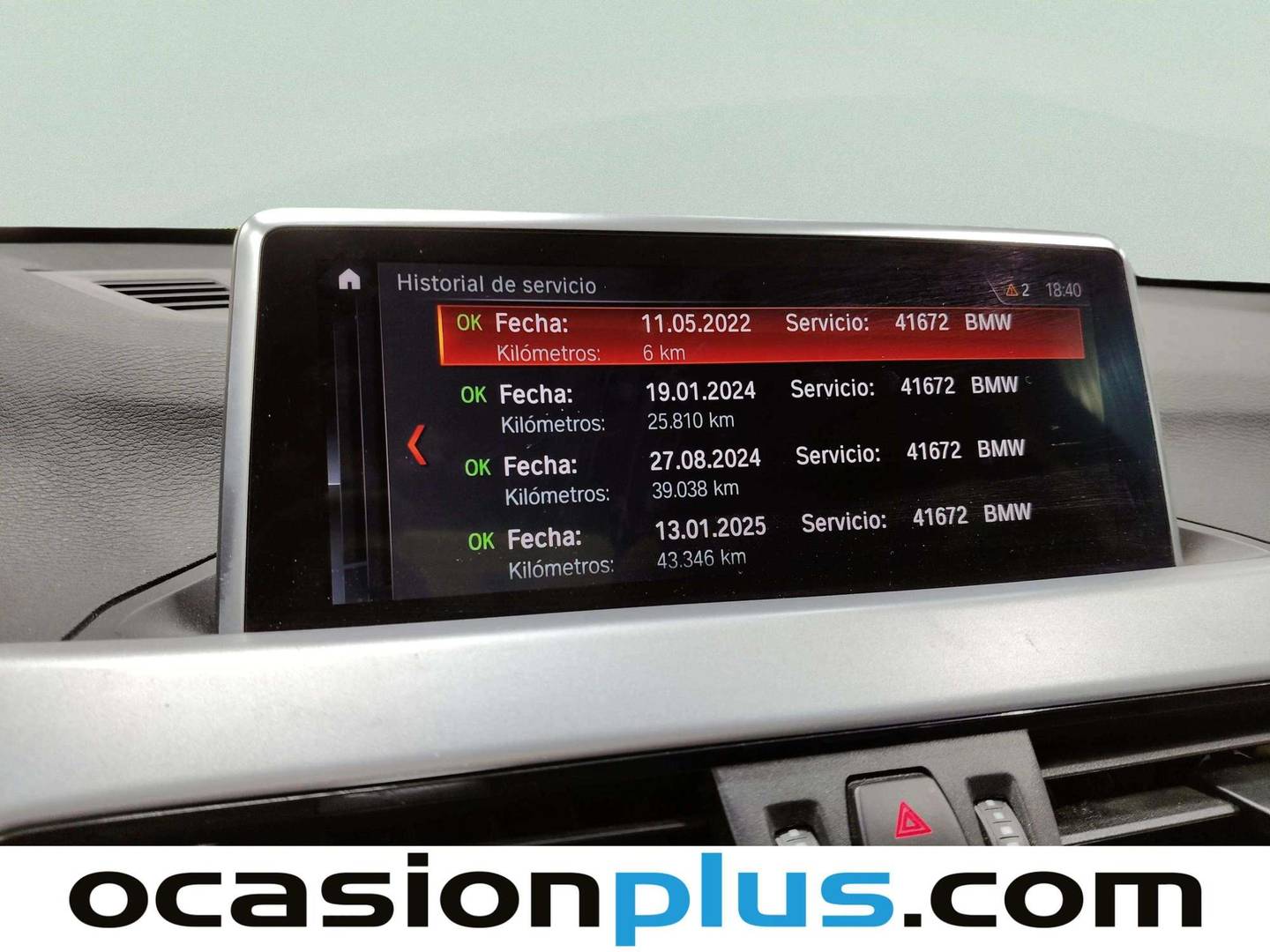 Foto del mantenimiento del BMW X1 BMW X1 sDrive18d (150 CV)