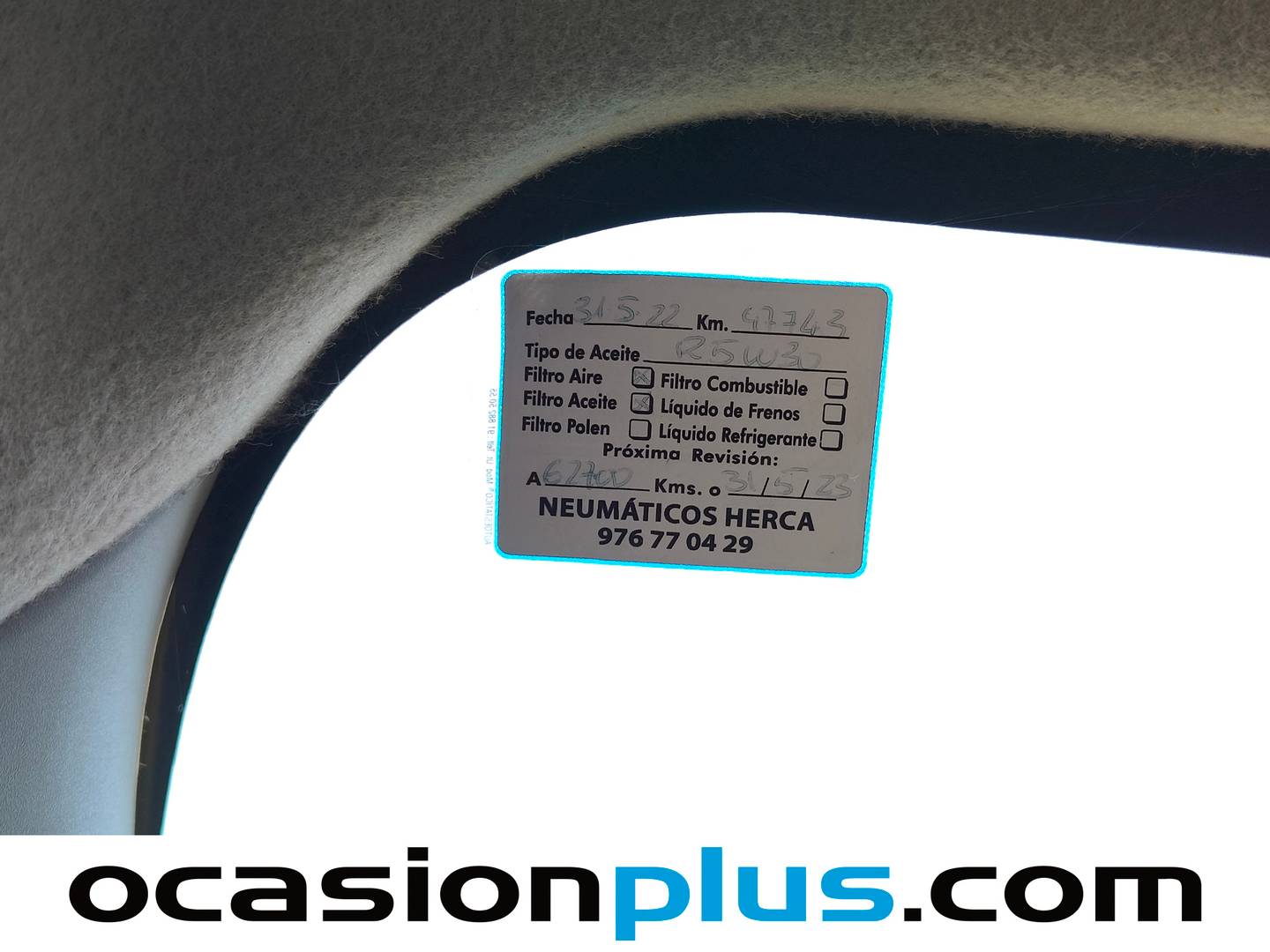 Foto del mantenimiento del Nissan NV200 Nissan NV200 Furgon 1.5 dCi Comfort (90 CV)