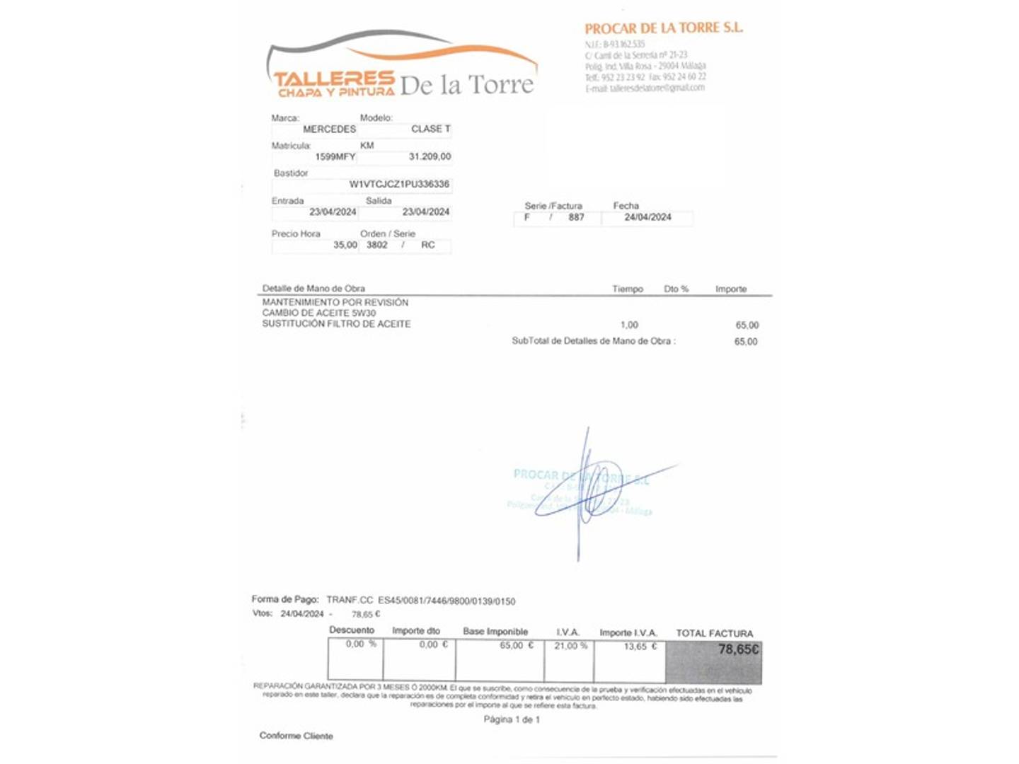 Foto Mercedes Clase T Mercedes-Benz Clase T 180 d (116 CV)