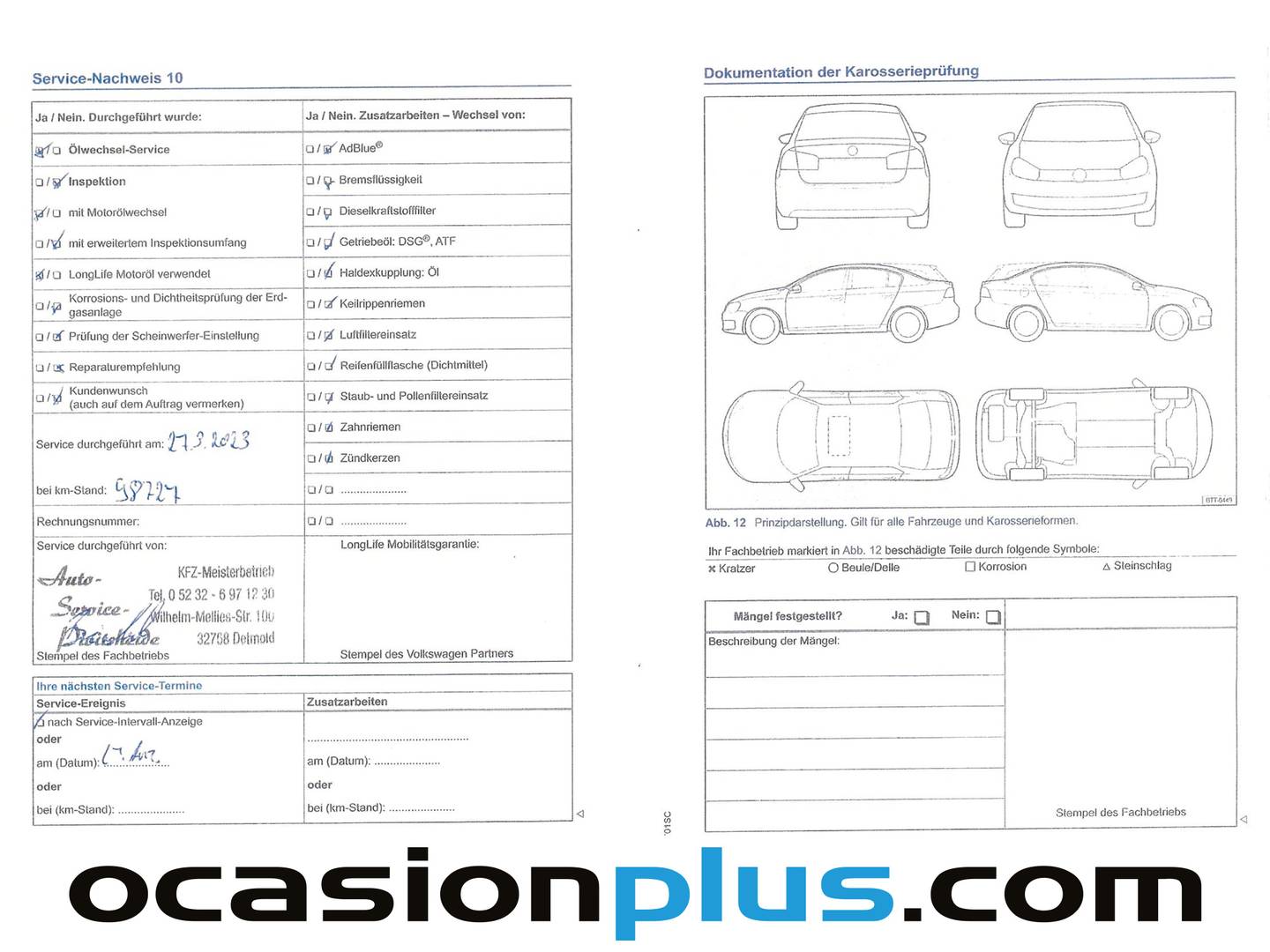 Foto del mantenimiento del Volkswagen Golf Volkswagen Golf GTI 2.0 TSI BMT (220 CV)