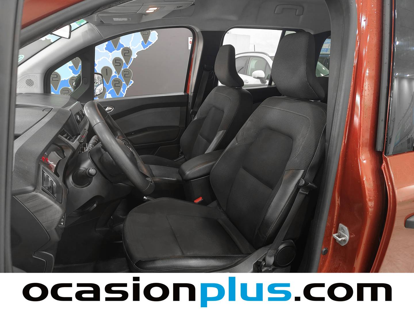 Foto asientos delanteros Renault Kangoo Combi Renault Kangoo Combi Authentic blue dCi (95 CV)