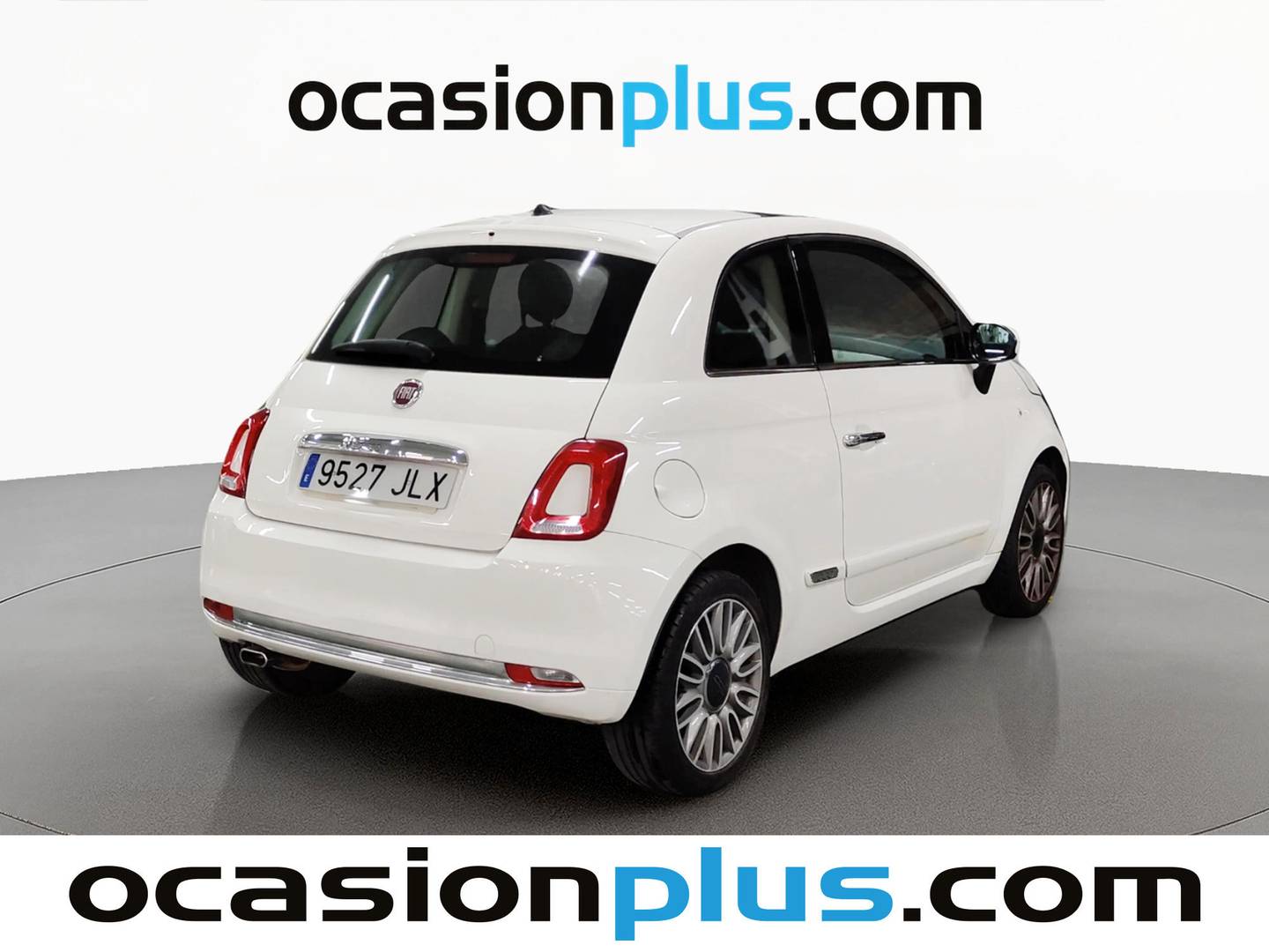 Foto trasera Fiat 500 Fiat 500 1.2 8v Lounge (69 CV) derecha