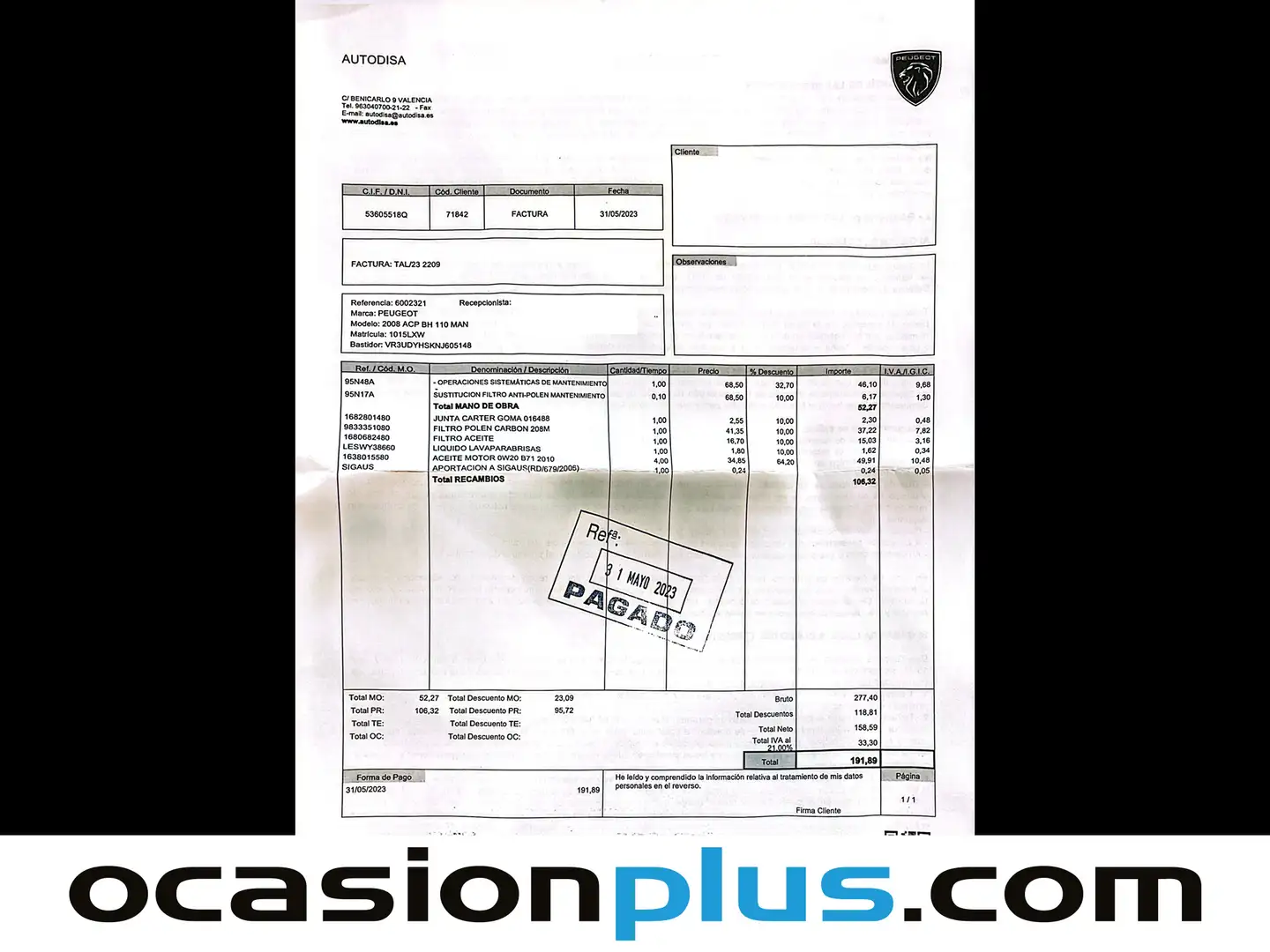 Foto Peugeot 2008 Peugeot 2008 BlueHDi 110 S&S Active Pack (110 CV)