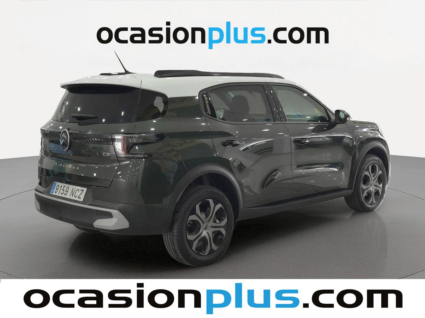 Foto trasera Citroën C3 Aircross Citroën C3 Aircross Hybrid 136 Plus e-DCS6 (136 CV) derecha