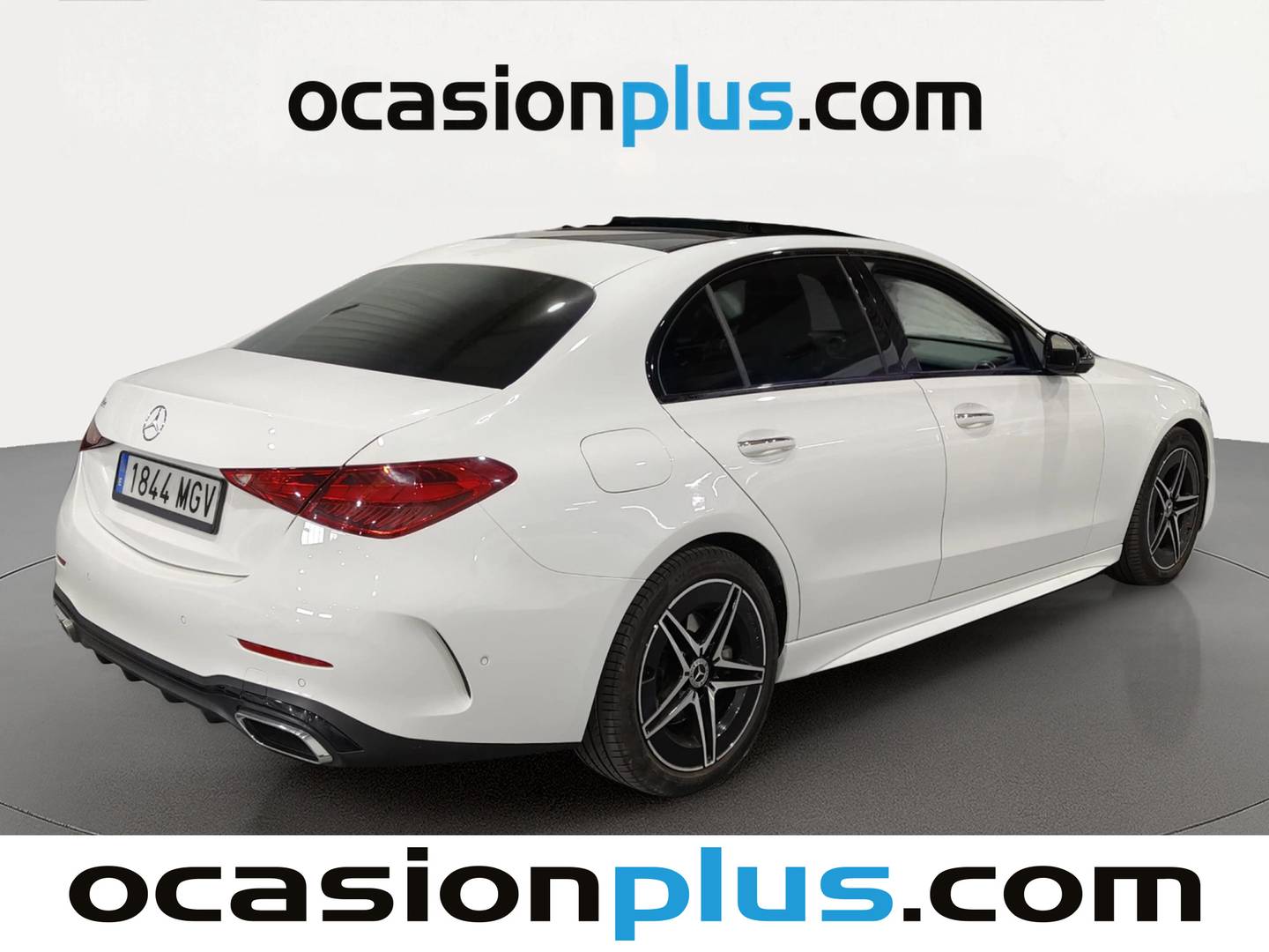 Foto trasera Mercedes Clase C Mercedes Clase C 220 d (200 CV) Pack AMG izquierda