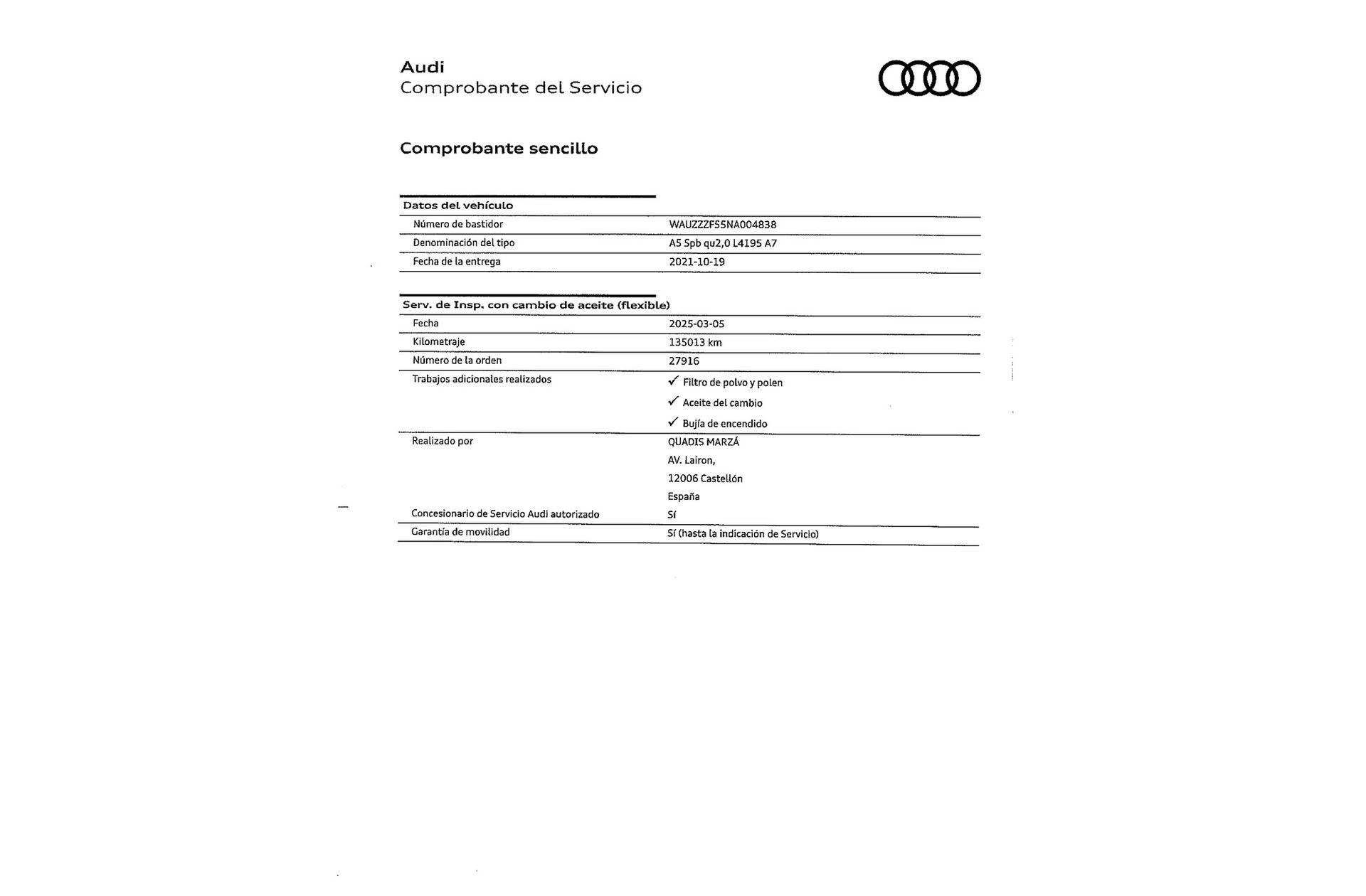 Audi A5 Sportback S line 45 TFSI quattro S tronic - foto 23