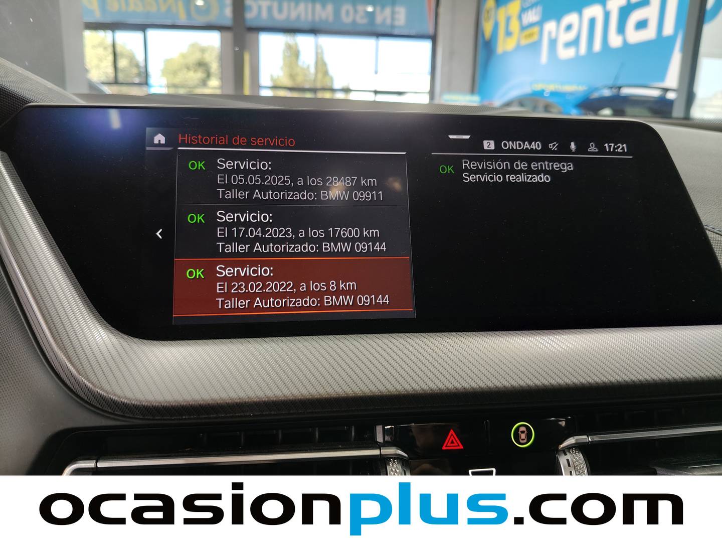 Foto del mantenimiento del BMW Serie 1 BMW Serie 1 116d Pack M (116 CV)