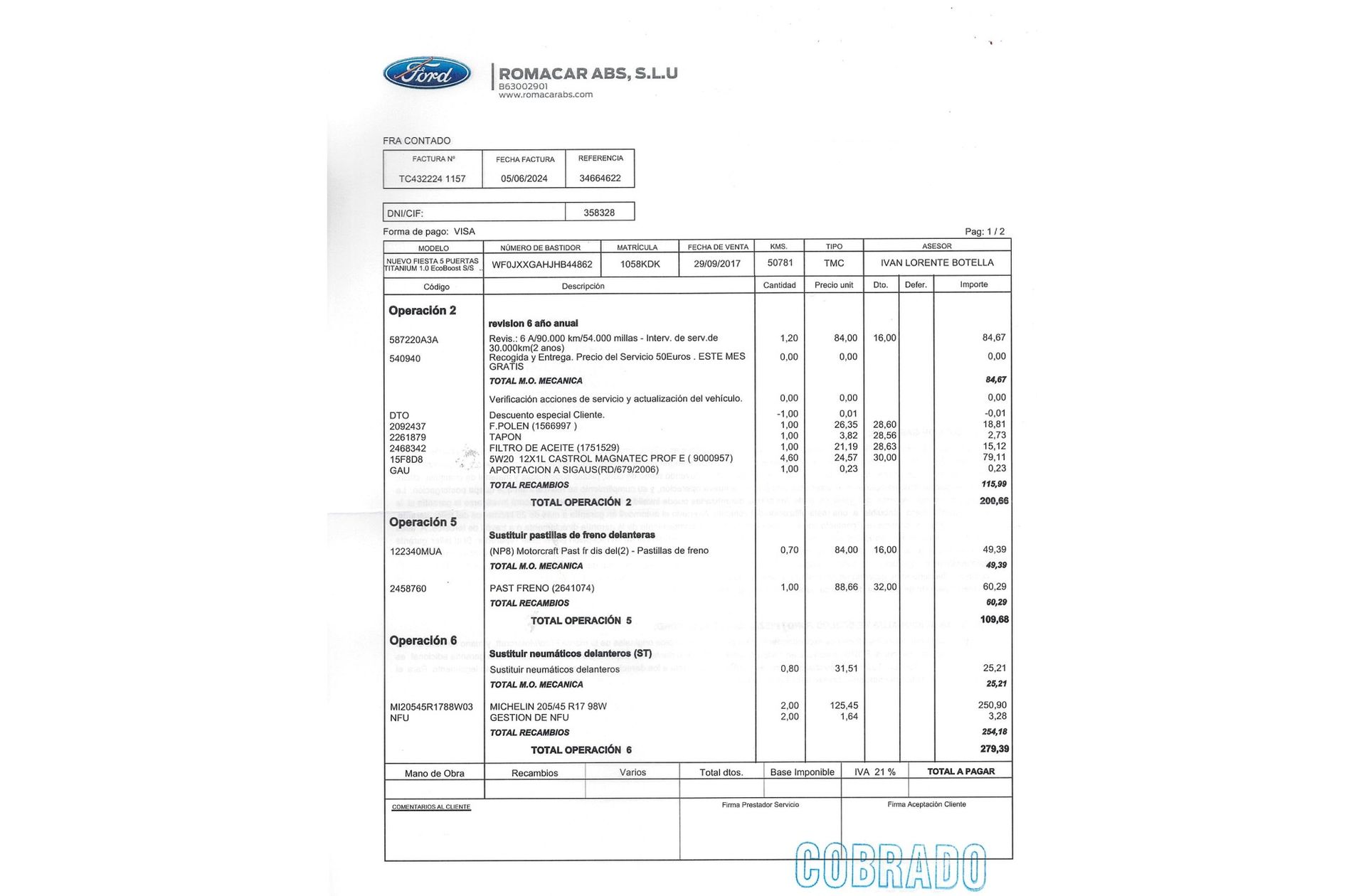 Ford Fiesta 1.0 EcoBoost Titanium - foto 21