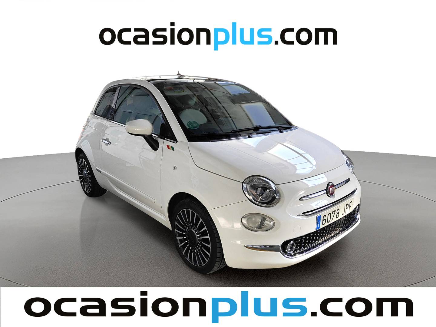 Foto delantera Fiat 500 Fiat 500 1.2 8v Lounge (69 CV) derecha