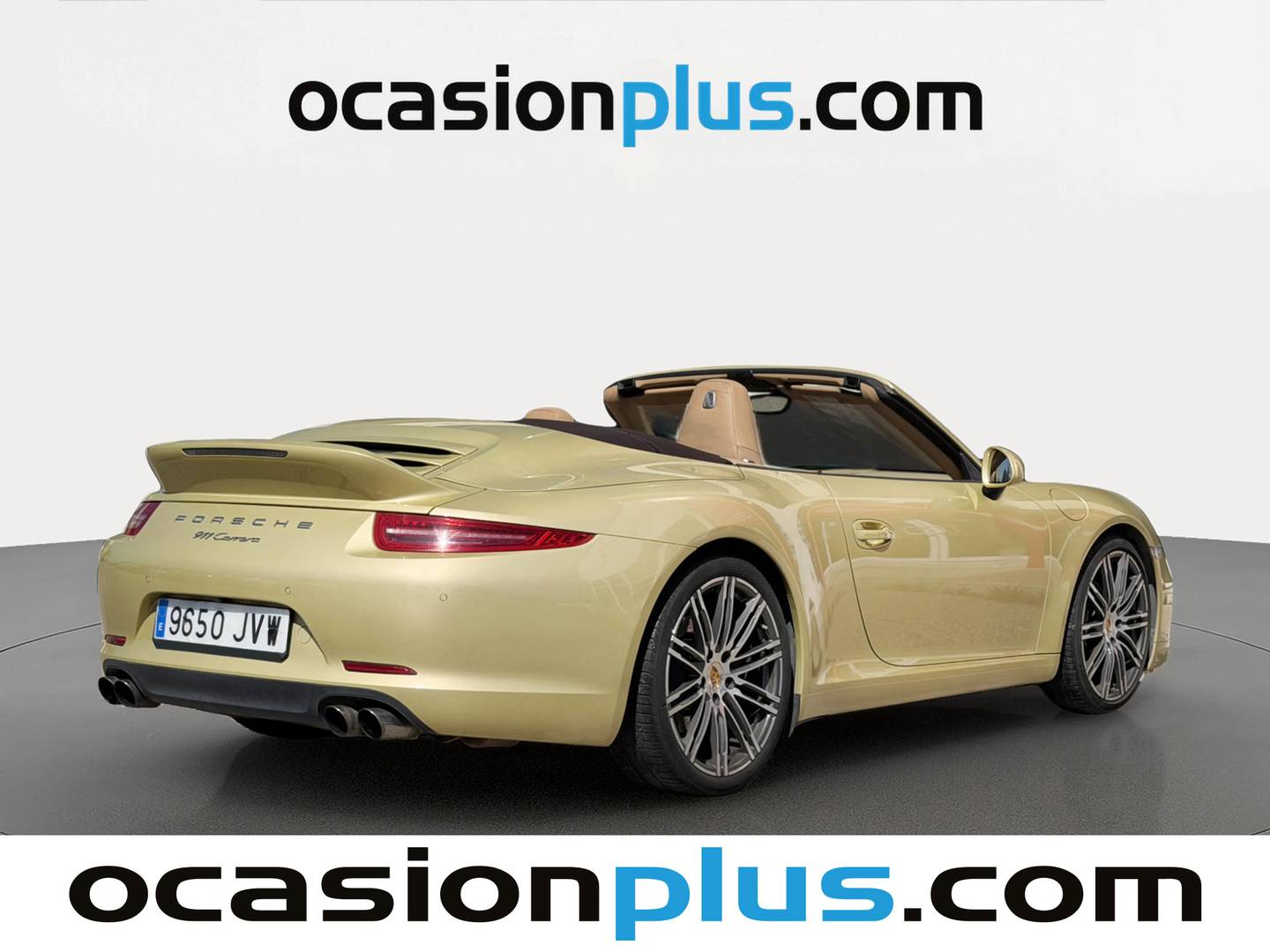 Foto trasera Porsche 911 Porsche 911 Carrera Cabrio (350 CV) derecha