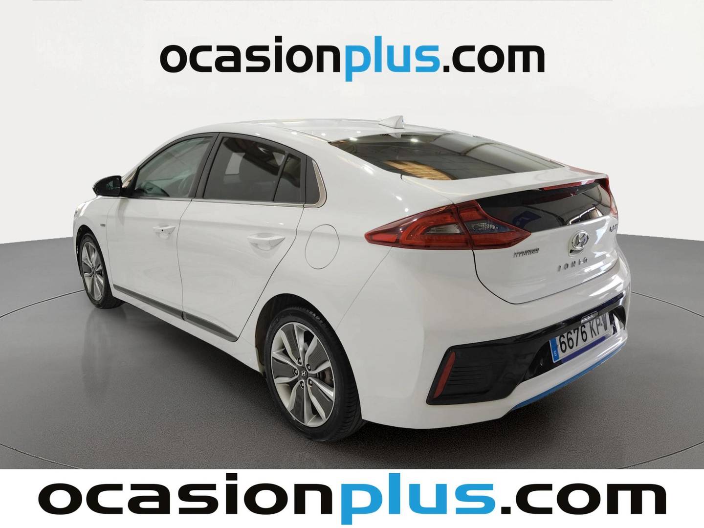 Foto trasera Hyundai IONIQ Hyundai Ioniq 1.6 GDI HEV Tecno DCT (141 CV) izquierda