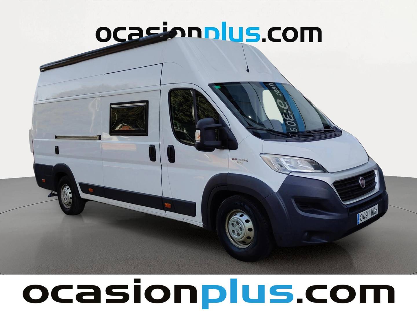 Foto delantera Fiat Ducato Fiat Ducato Furgon 2.3 Multijet 35 Maxi Extra Largo Techo SupAlto (130 CV) Camperizada derecha