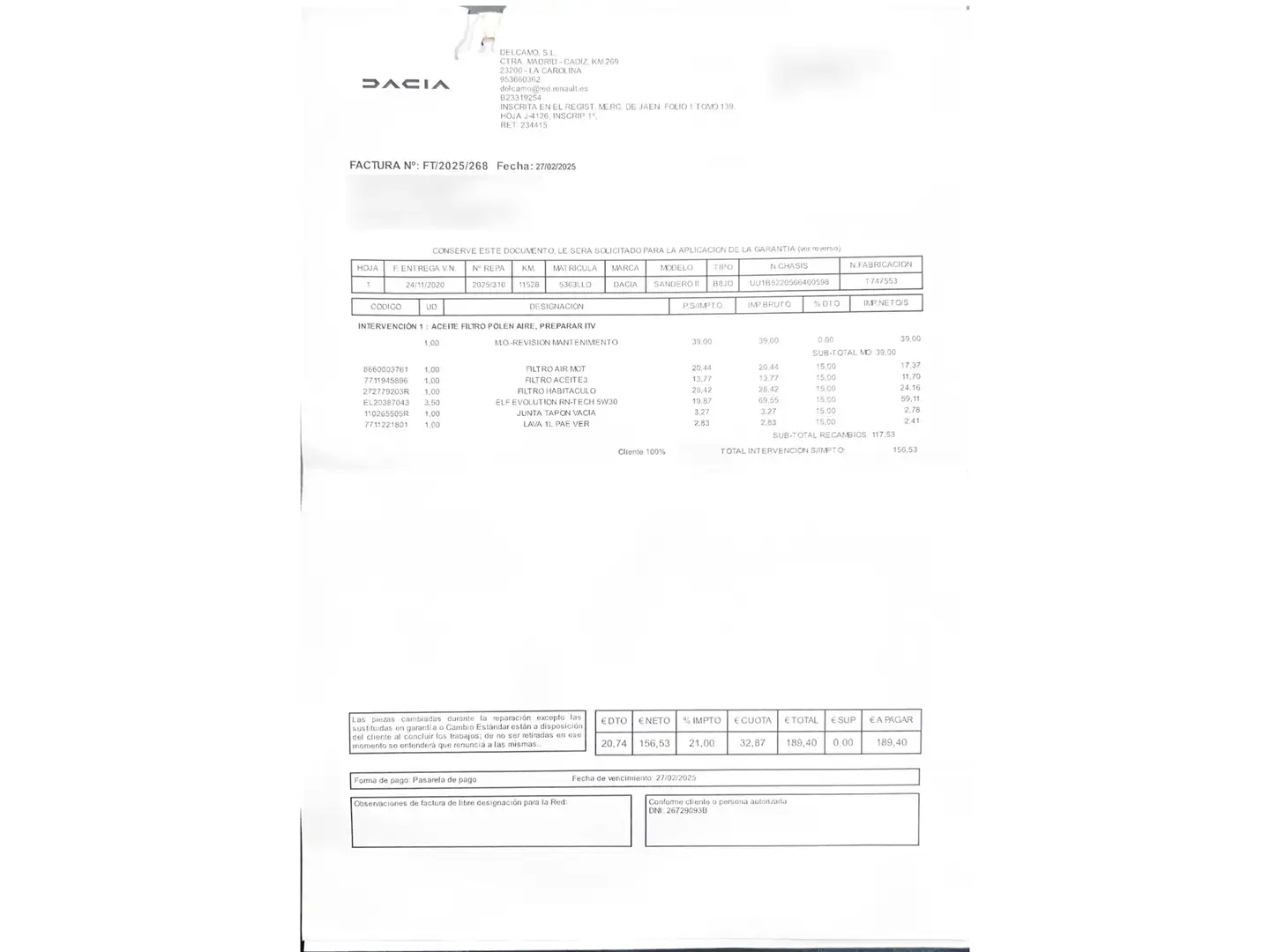 Foto Dacia Sandero Dacia Sandero Essential 1.0 (73 CV)