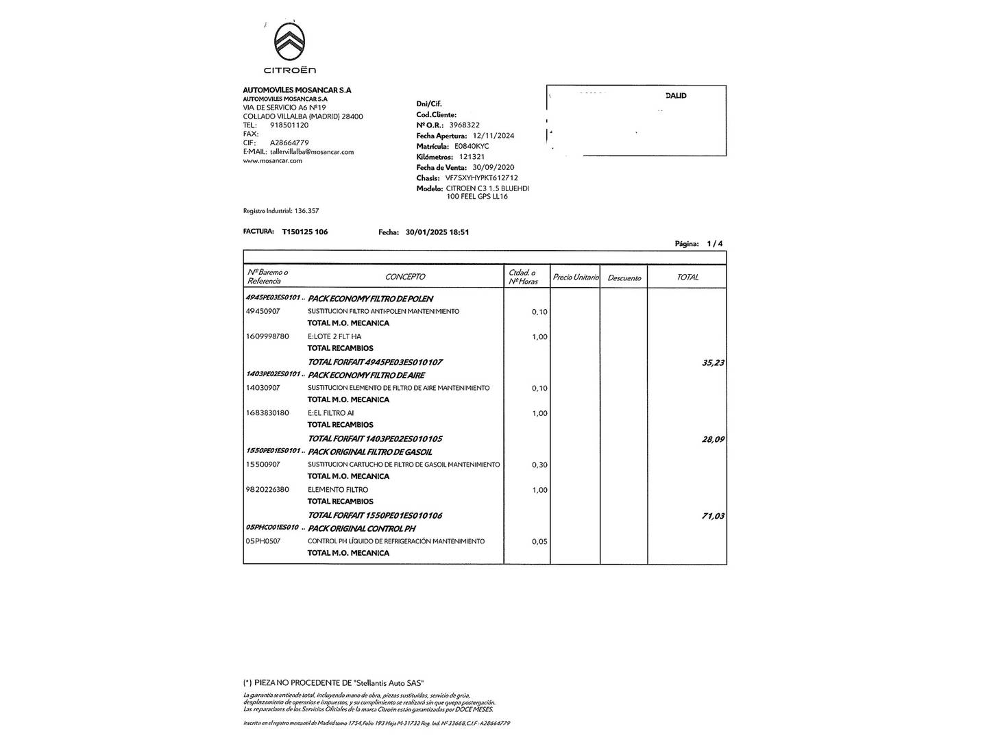 Foto Citroën C3 Citroen C3 BlueHDi 100 S&S Feel (102CV)