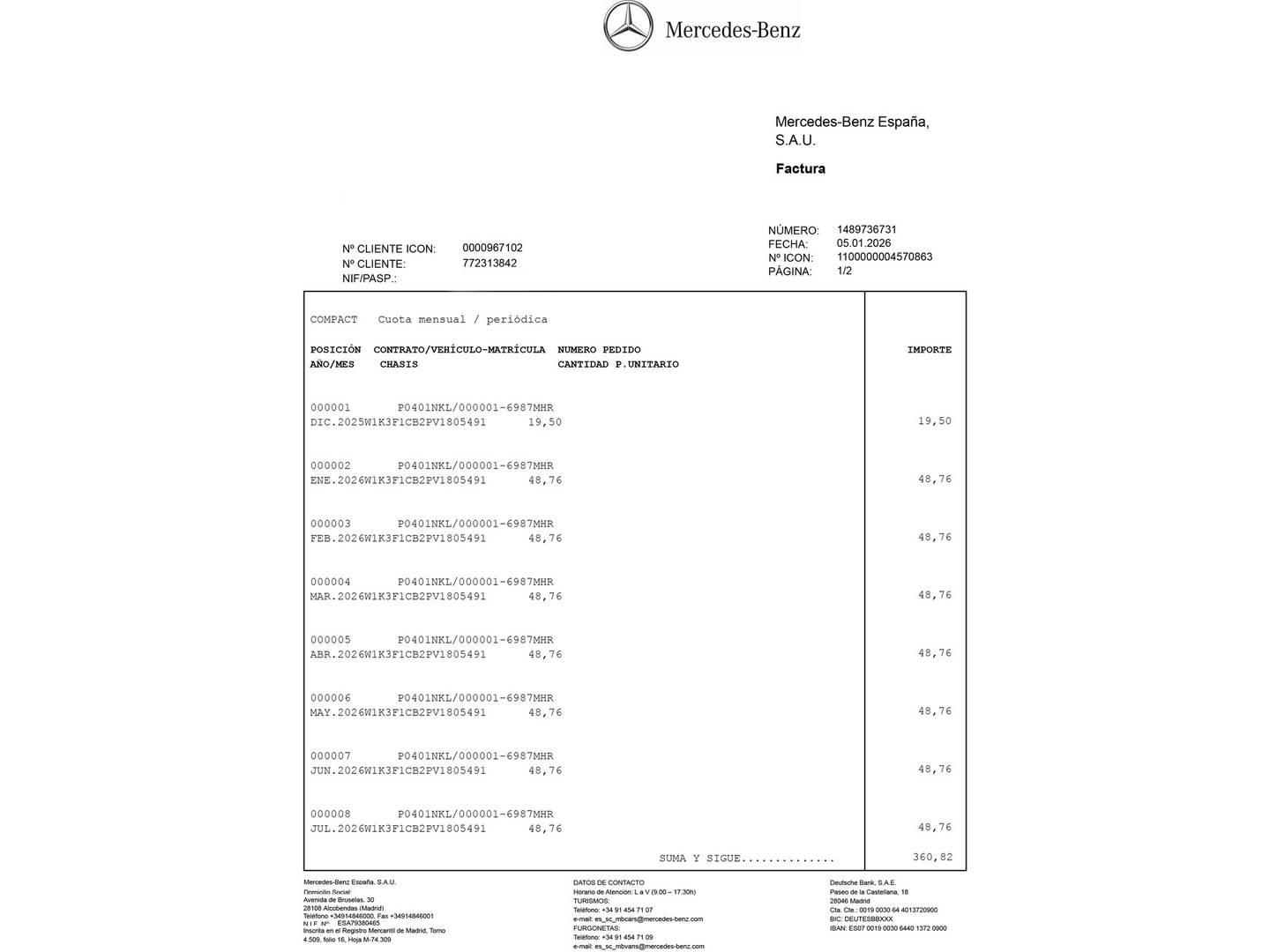 Foto Mercedes Clase A Mercedes-Benz Clase A 200 d  (150 CV) AMG Pack