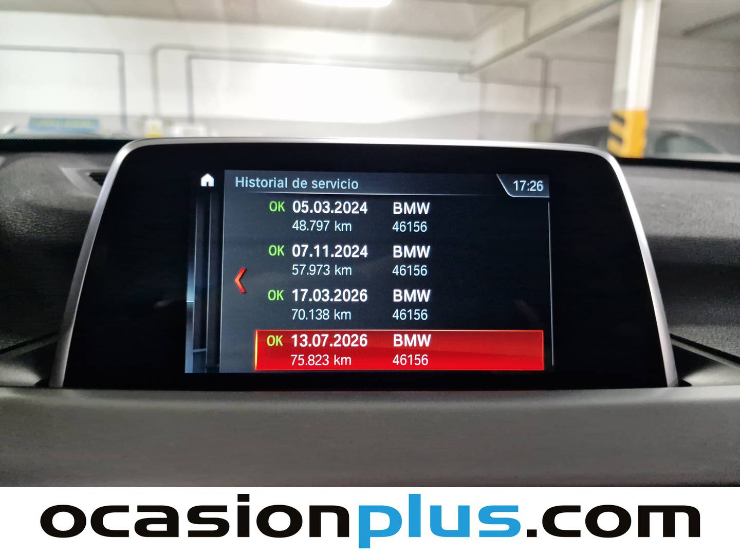 Foto del mantenimiento del BMW X1 BMW X1 sDrive18i (140 CV)