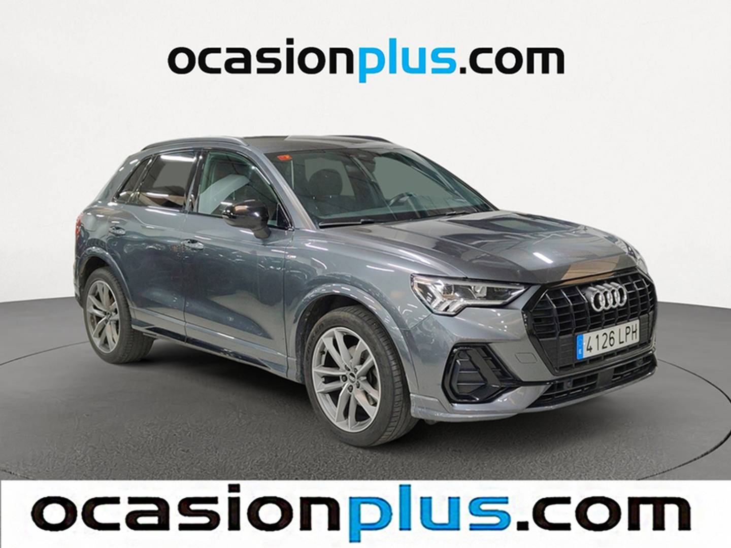 Foto delantera Audi Q3 Audi Q3 Black line 35 TDI  Pack S-line (150 CV) S tronic derecha