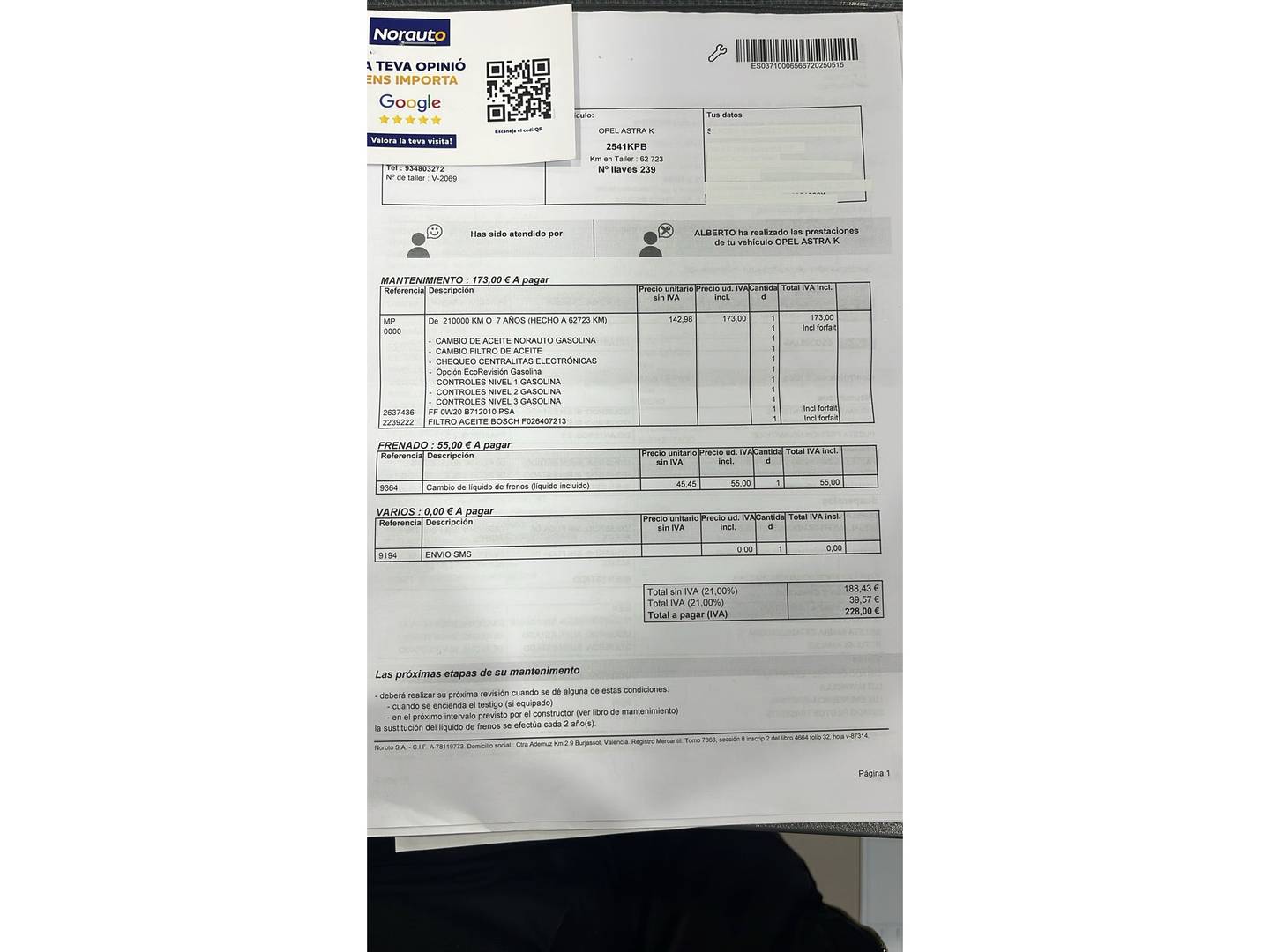 Foto Opel Astra Opel Astra 1.4 Turbo S&S Dynamic (125 CV)