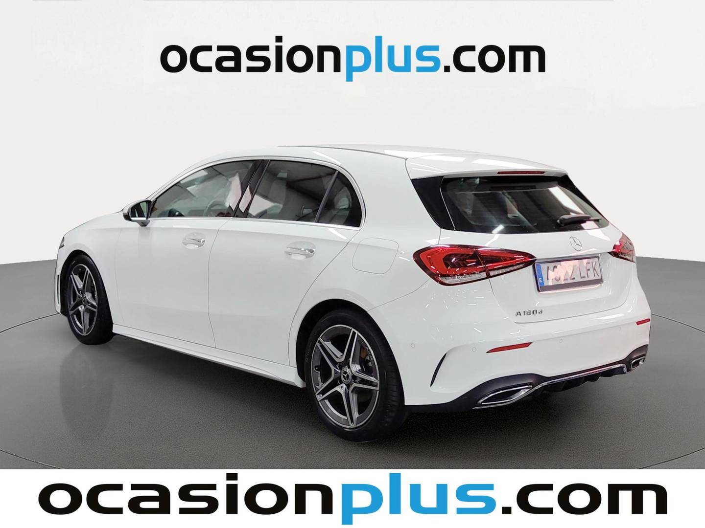 Foto trasera Mercedes Clase A Mercedes Clase A 180 d (116 CV) Pack AMG izquierda