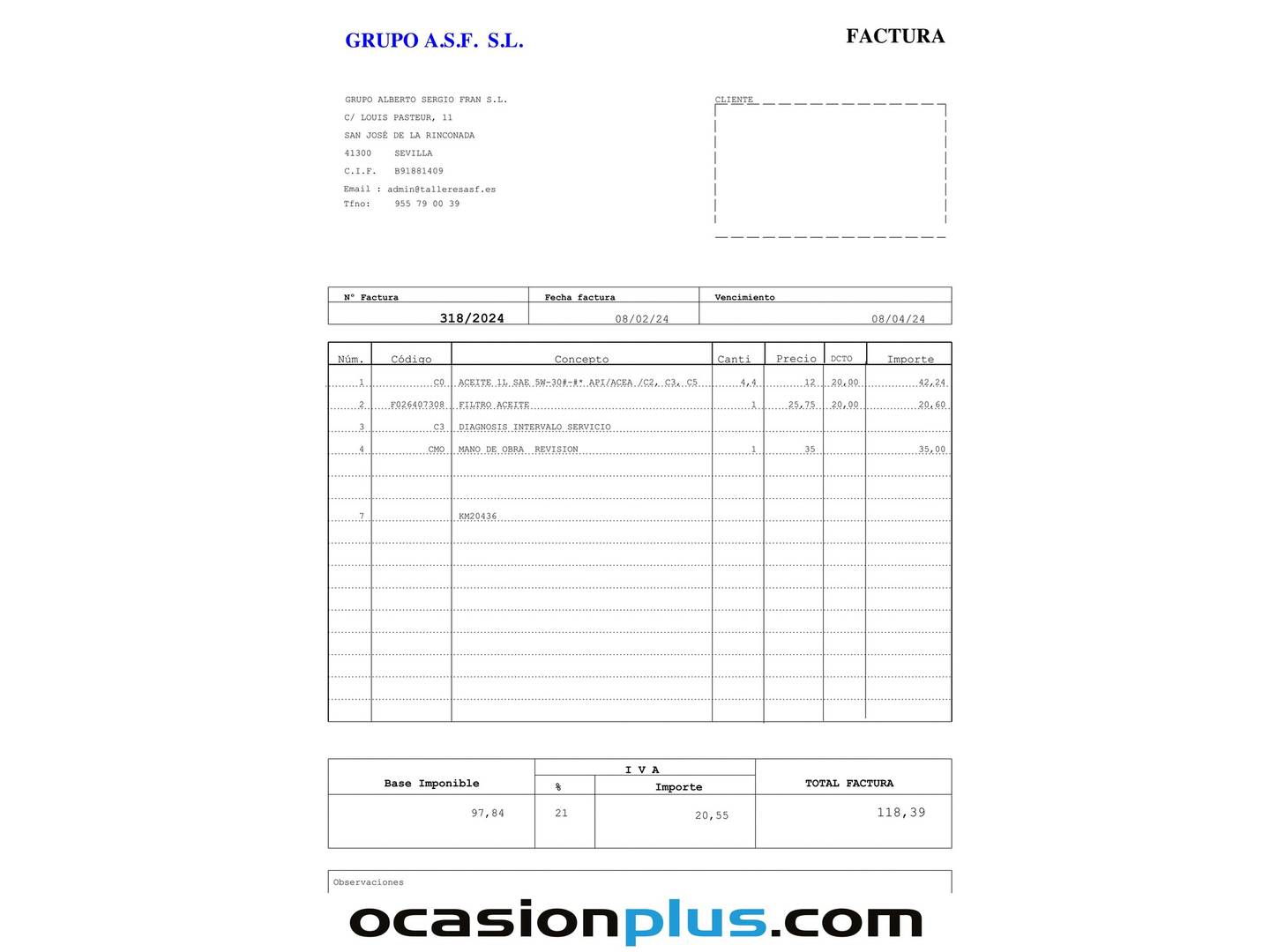 Foto del mantenimiento del KIA Ceed KIA Ceed 1.6 MHEV iMT Drive (136 CV)