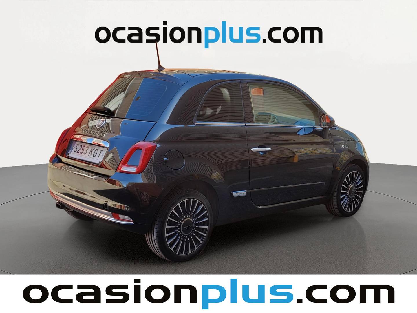 Foto trasera Fiat 500 Fiat 500 1.2 8v Lounge (69 CV) derecha