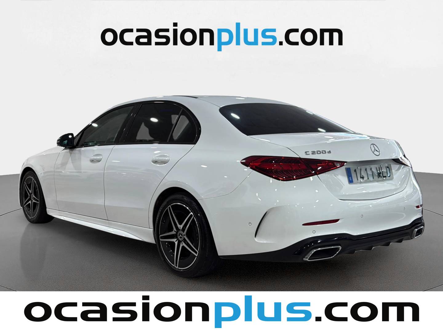 Foto trasera Mercedes Clase C Mercedes Clase C 200 d (163 CV) PACK AMG izquierda