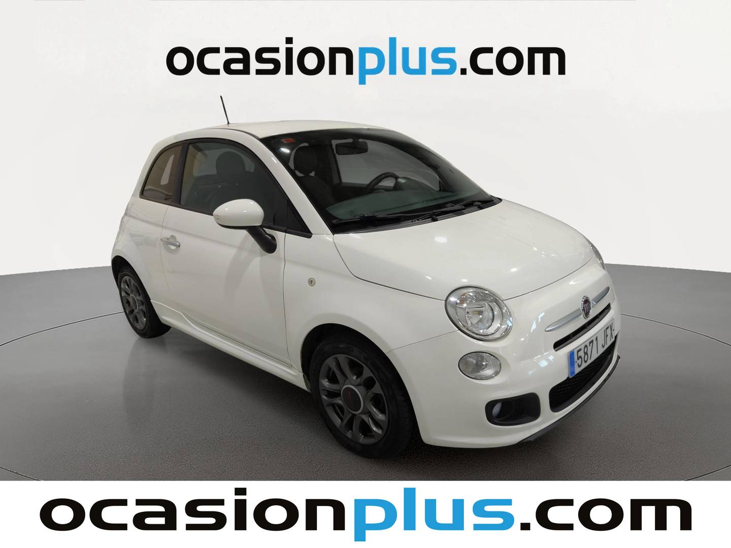 Foto delantera Fiat 500 Fiat 500 1.2 8v S (69 CV) derecha