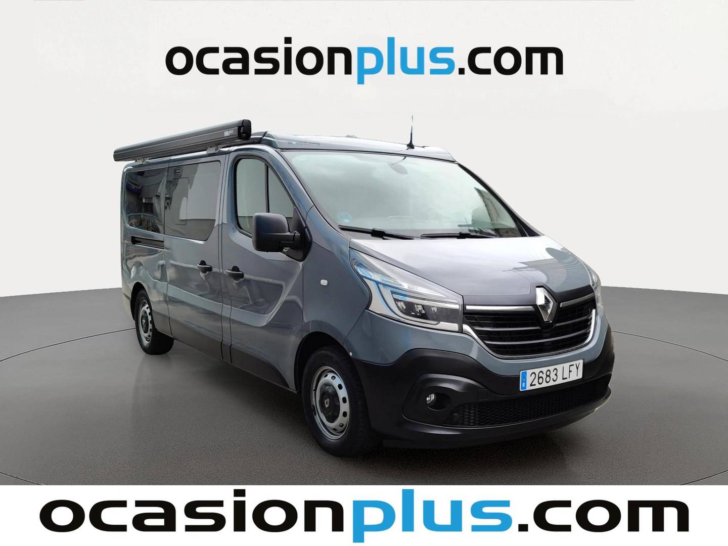 Foto delantera Renault Trafic Renault Trafic Passenger Largo Energy Blue dCi  (120 CV) Camperizada 4 Plazas derecha