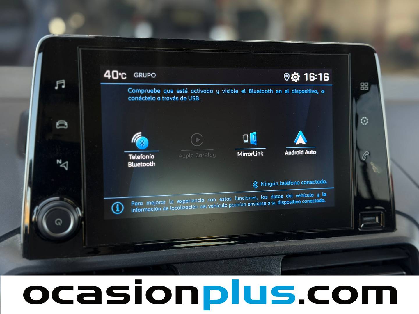 Equipamiento del Peugeot Rifter Peugeot Rifter Allure Long BlueHDi  (100 CV)