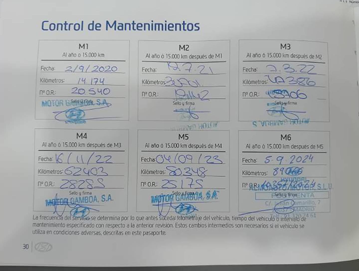 Foto del mantenimiento del Hyundai IONIQ Hyundai Ioniq 1.6 GDI PHEV Klass DT (141 CV)